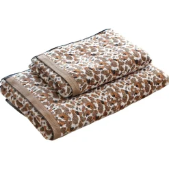Becquet Linge de toilette relief léopard - CRÉATION - 520 g/m²< Serviette De Bain Fantaisie|Les Matières