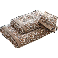 Becquet Linge de toilette relief léopard - CRÉATION - 520 g/m²< Serviette De Bain Fantaisie|Les Matières
