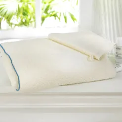 Becquet Linge de toilette uni finition bourdon (480 g/m²) - CRÉATION< Serviette De Bain Fantaisie|Serviette De Bain Unie