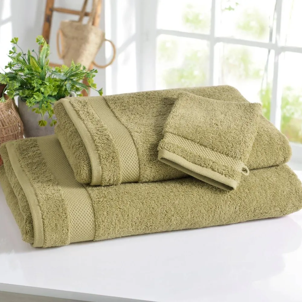 Becquet Linge de toilette uni PERSONNALISABLE Lauréat Élégance - 500 g/m²< Serviette De Bain Personnalisée, Peignoir Personnalisé|Serviette De Bain Unie