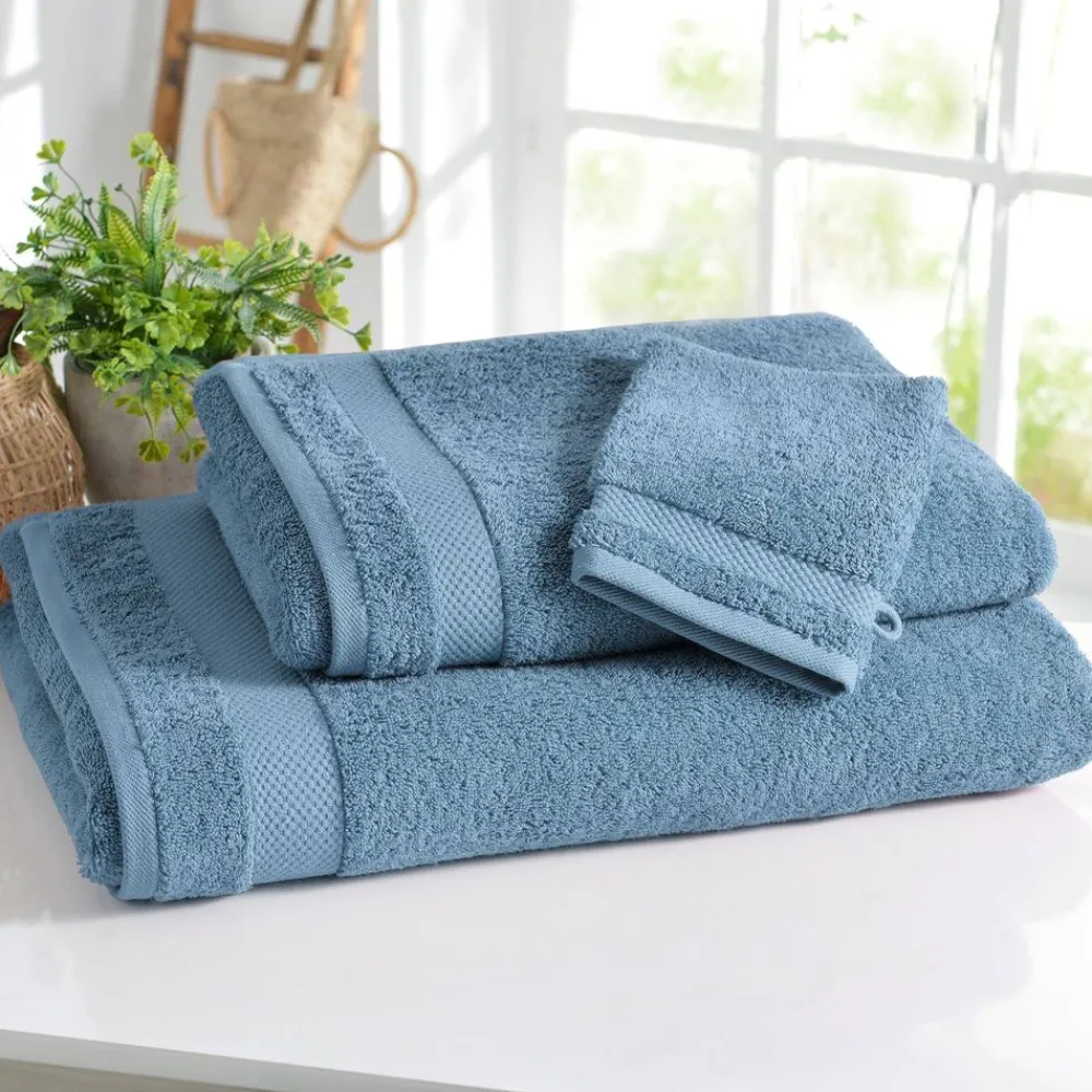 Becquet Linge de toilette uni PERSONNALISABLE Lauréat Élégance - 500 g/m²< Serviette De Bain Personnalisée, Peignoir Personnalisé|Serviette De Bain Unie