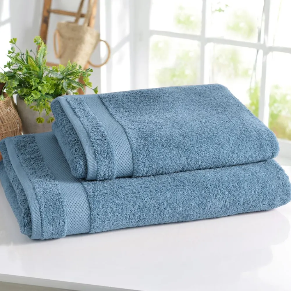 Becquet Linge de toilette uni PERSONNALISABLE Lauréat Élégance - 500 g/m²< Serviette De Bain Personnalisée, Peignoir Personnalisé|Serviette De Bain Unie