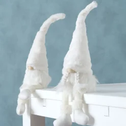 Becquet Lutin de Noël assis< Statuette, Figurine|Décoration