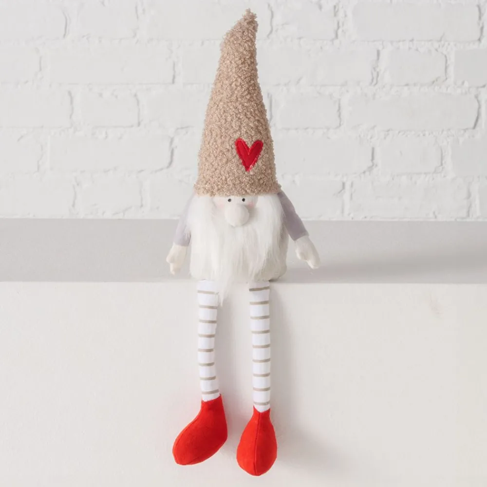 Becquet Lutin de noël assis< Statuette, Figurine|Décoration
