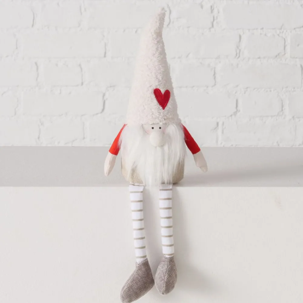 Becquet Lutin de noël assis< Statuette, Figurine|Décoration