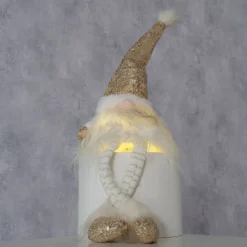 Becquet Lutin de Noël lumineux à poser< Statuette, Figurine|Décoration