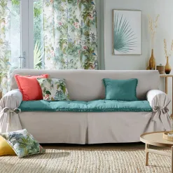 Becquet Matelas d'assise frangé< Rideau Et Déco Textile|Pouf, Matelas, Futon