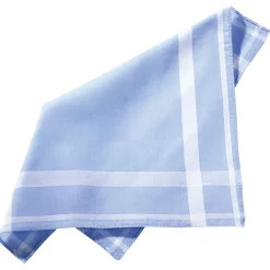 Becquet Mouchoirs tissu motif quadrillage - lot de 12 ou 24< Mouchoir En Tissu|Les Matières