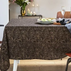Becquet Nappe à fleurs en gaze de coton< Nappe Fantaisie|Les Matières