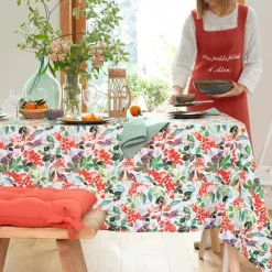 Becquet Nappe antitache en coton à fleurs< Nappe Fantaisie