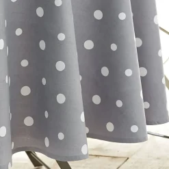 Becquet Nappe coton enduit à pois - CRÉATION< Toile Cirée|Les Matières