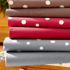 Becquet Nappe coton enduit uni - CRÉATION< Toile Cirée|Nappe Unie