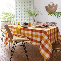 Becquet Nappe en coton à carreaux - CRÉATION< Nappe Fantaisie