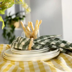 Becquet Nappe en coton vichy – CRÉATION< Nappe Fantaisie|Les Matières