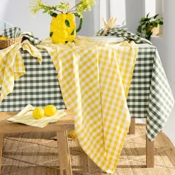 Becquet Nappe en coton vichy – CRÉATION< Nappe Fantaisie|Les Matières
