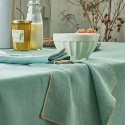 Becquet Nappe en lin< Nappe Unie