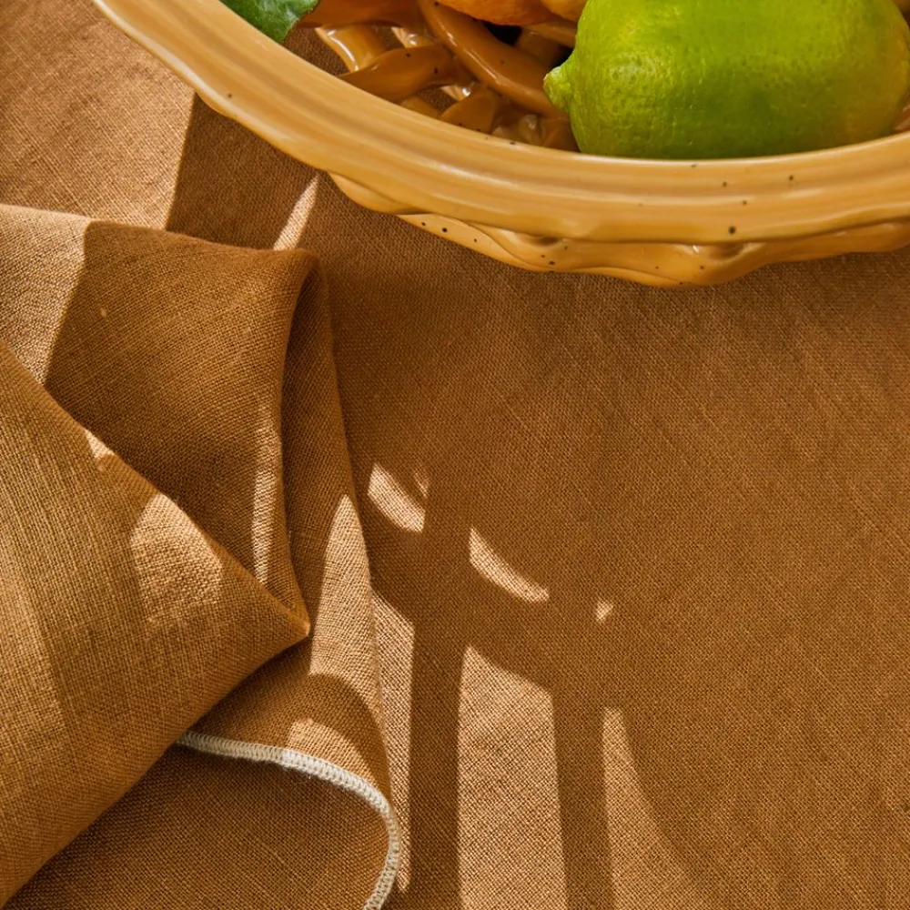 Becquet Nappe en lin< Nappe Unie
