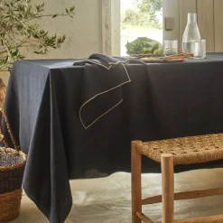 Becquet Nappe en lin< Nappe Unie