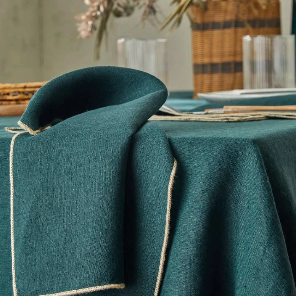 Becquet Nappe en lin< Nappe Unie