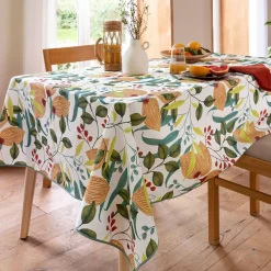 Becquet Nappe en polycoton imprimé fleurs< Nappe Fantaisie