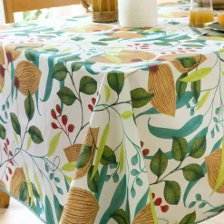 Becquet Nappe en polycoton imprimé fleurs< Nappe Fantaisie
