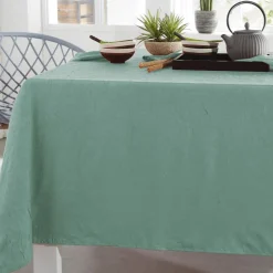 Becquet Nappe en polyester au froissé permanent< Nappe Unie