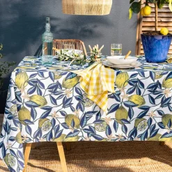 Becquet Nappe imprimé citrons - CRÉATION< Nappe Fantaisie