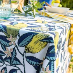 Becquet Nappe imprimé citrons - CRÉATION< Nappe Fantaisie