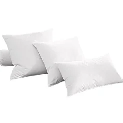Becquet Oreiller et traversin, 70% DUVET d'oie/canard ANTITACHE - Moelleux< Les Matières|Oreiller, Traversin
