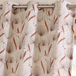 Becquet Paire de rideaux jacquard motifs japonisants< Rideau Et Déco Textile|Rideau