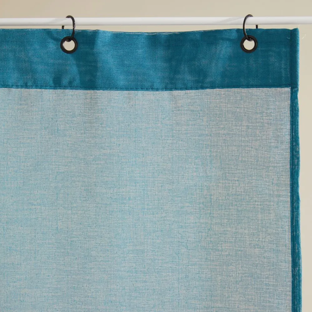 Becquet Paire de voilages droits anneaux amovibles< Rideau Et Déco Textile|Voilage En Pointe, Voilage Droit, Brise-Bise, Store