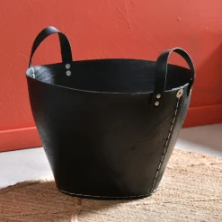 Becquet Panier à bûches en caoutchouc< Boîte, Panier|Décoration