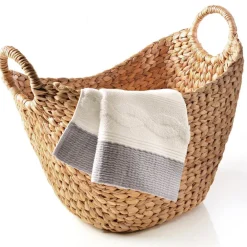Becquet Panier à linge tressé< Rangement, Gain De Place|Boîte, Panier