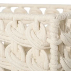 Becquet Paniers tressés en corde - Set de 2< Boîte, Panier|Décoration