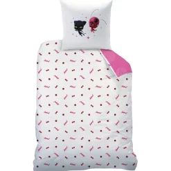 Becquet Parure de lit enfant 2 pièces Miraculous Ladybug supergirl<Enfant Univers Des Filles|Les Héros De Nos Enfants