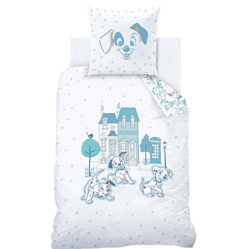 Becquet Parure de lit enfant 2 pièces 101 Dalmatiens - DISNEY®<Enfant Univers Des Garçons|Les Héros De Nos Enfants
