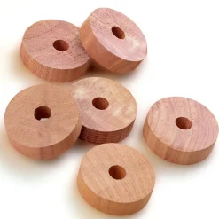 Becquet Pastilles en cèdre - Lot de 6< Entretien Du Linge Et Repassage|Accessoires De Salle De Bain