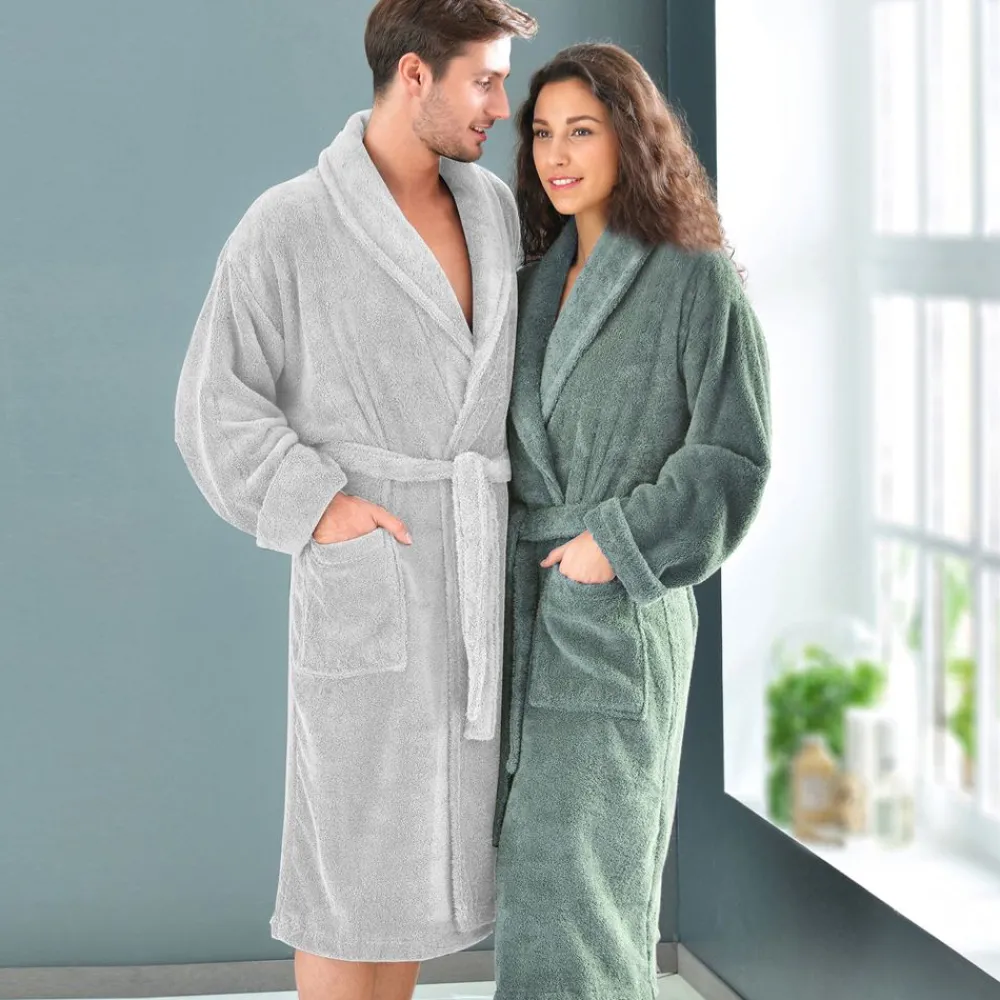 Becquet Peignoir de bain adulte PERSONNALISABLE Lauréat Prestige - 480 g/m²< Beauté, Bien-Être|Beauté, Bien-Être