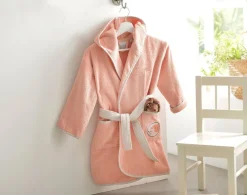 Becquet Peignoir de bain enfant animaux personnalisable - 340 g/m²< Serviette De Bain Personnalisée, Peignoir Personnalisé|Peignoir De Bain Adulte