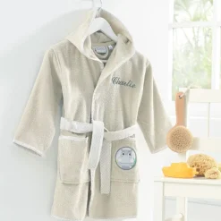 Becquet Peignoir de bain enfant animaux personnalisable - 340 g/m²< Serviette De Bain Personnalisée, Peignoir Personnalisé|Peignoir De Bain Adulte