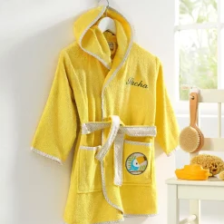 Becquet Peignoir de bain enfant animaux personnalisable - 340 g/m²< Serviette De Bain Personnalisée, Peignoir Personnalisé|Peignoir De Bain Adulte