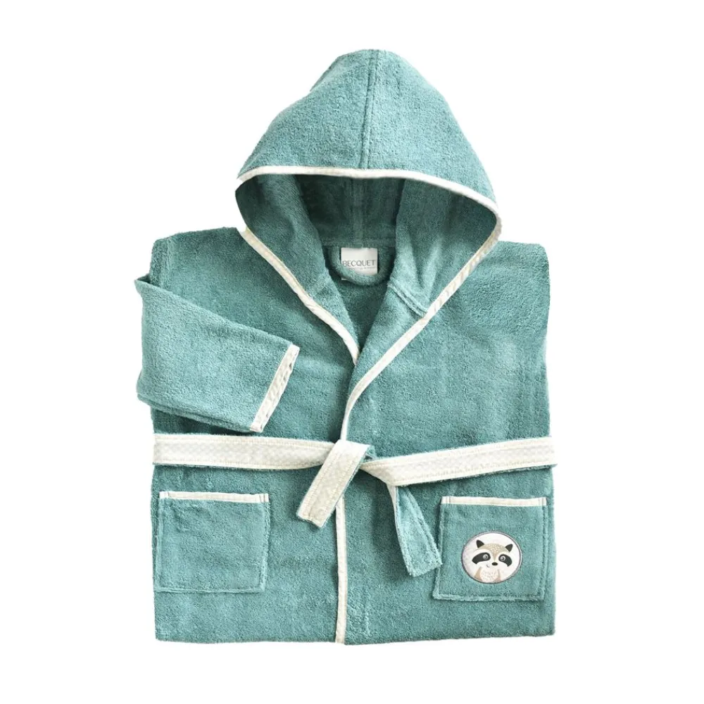 Becquet Peignoir de bain enfant animaux personnalisable - 340 g/m²< Serviette De Bain Personnalisée, Peignoir Personnalisé|Peignoir De Bain Adulte