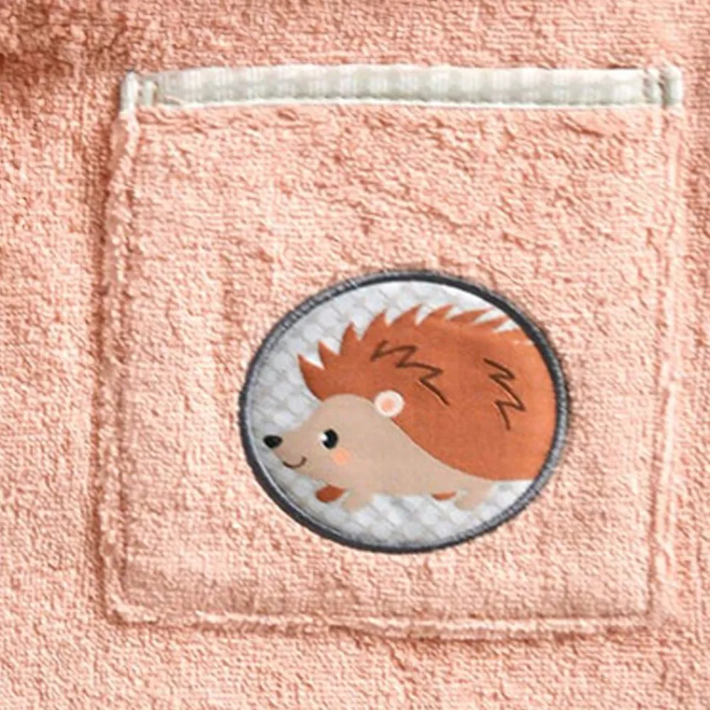 Becquet Peignoir de bain enfant animaux personnalisable - 340 g/m²< Serviette De Bain Personnalisée, Peignoir Personnalisé|Peignoir De Bain Adulte