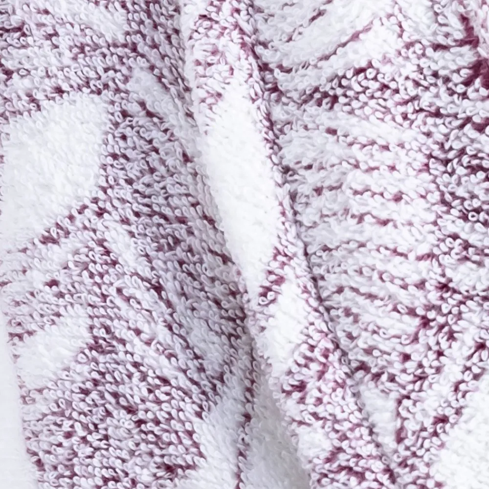 Becquet Peignoir de bain femme imprimé feuilles tropicales - 350 g/m²< Beauté, Bien-Être|Beauté, Bien-Être