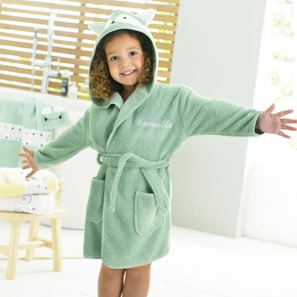 Becquet Peignoir de bain personnalisable enfant animaux - 360 g/m²<Enfant Univers Des Tout-Petits|Univers Des Garçons