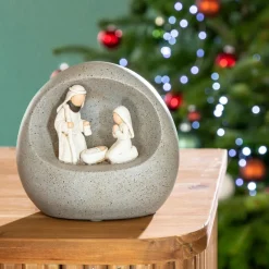 Becquet Petite crèche forme galet< Objet De Décoration|Décoration