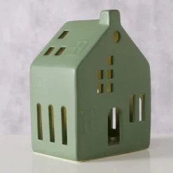 Becquet Petite maison déco en céramique LED< Objet De Décoration|Décoration