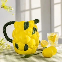 Becquet Pichet en céramique citrons< Décoration|Art De La Table