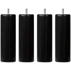 Becquet Pieds de sommier CYLINDRIQUES - LOT DE 4< Sommier
