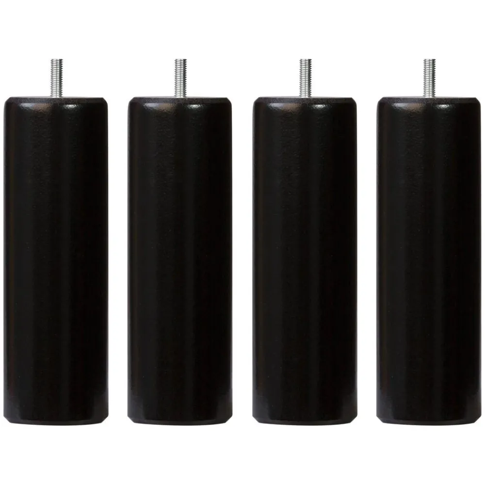 Becquet Pieds de sommier CYLINDRIQUES - LOT DE 4< Sommier